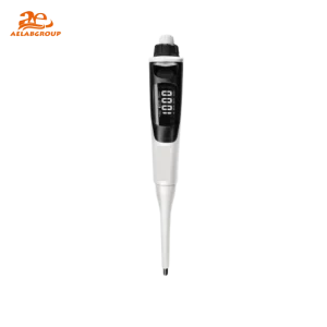 AELAB dPette Electronic Pipette with digital LCD screen and ergonomic design