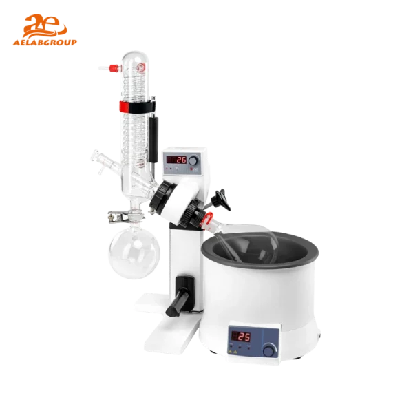 AELAB RE100-S LED Digital Rotary Evaporator for Precise Laboratory Distillation