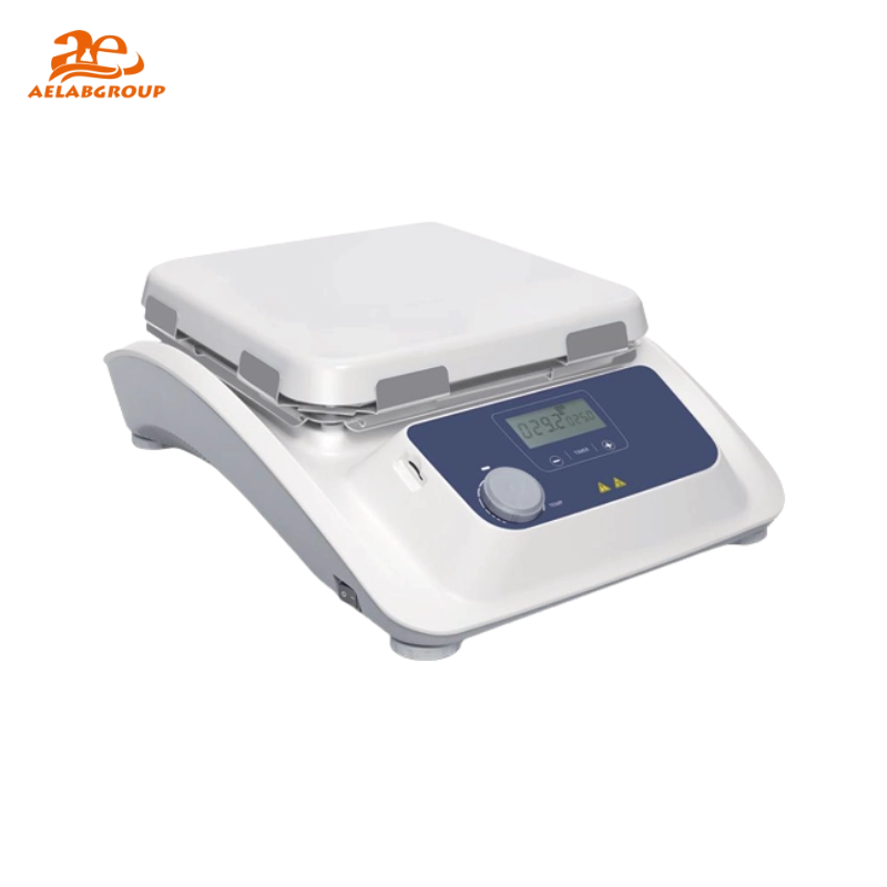 AELAB HP500-Pro LCD Digital Hotplate | High-Performance 500 °C Laboratory Heating Platform