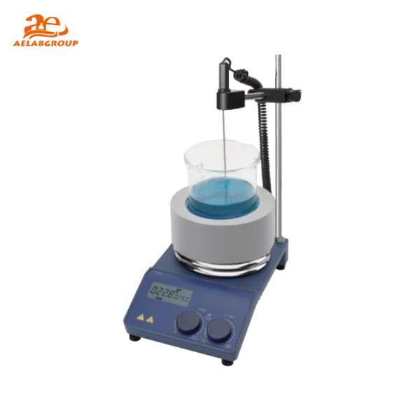 AELAB MS-H280 Magnetic Stirrer with Heating Mantle | LCD Digital Heating & Mixing System