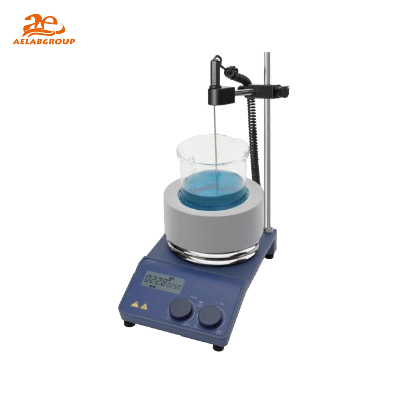 AELAB MS-H280 Magnetic Stirrer with Heating Mantle | LCD Digital Heating & Mixing System