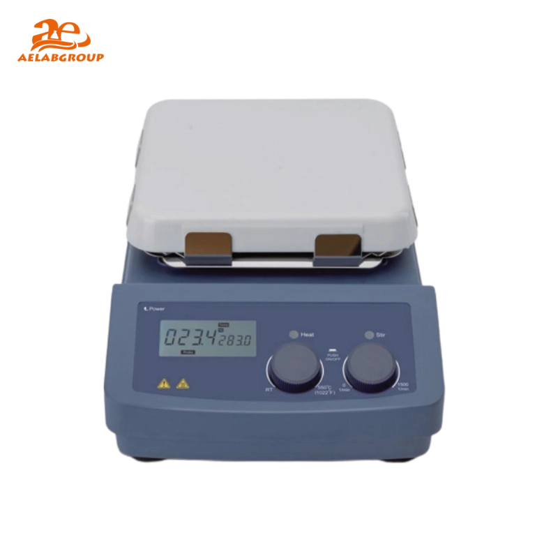 AELAB MS7-H550-Pro Magnetic Hotplate Stirrer | 7 Inch Glass Ceramic Plate