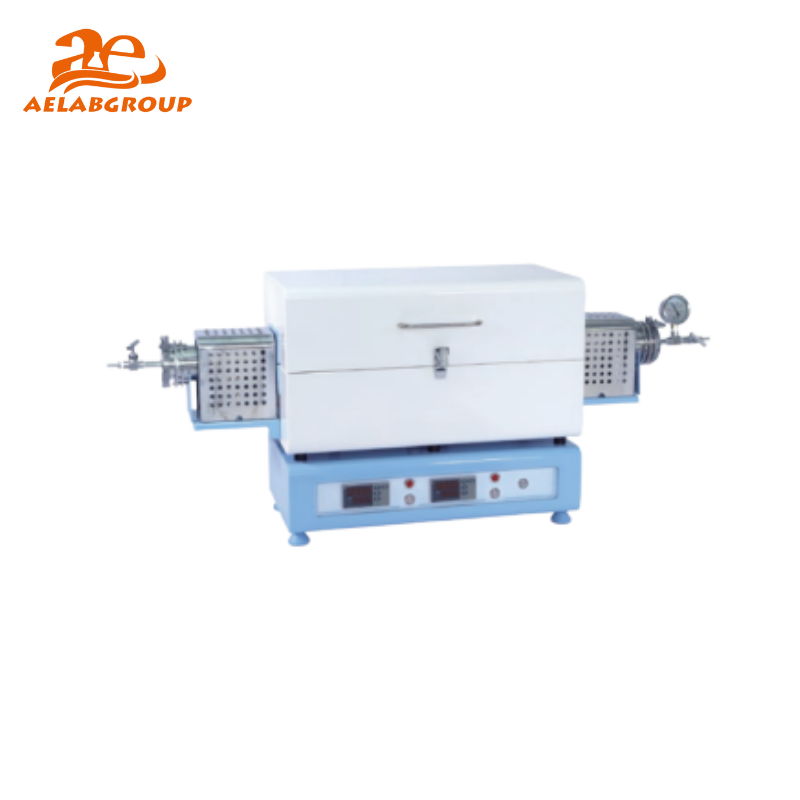 AELAB Two Zone Gas Flow Vacuum Tube Furnace ZFL2-1250 Series