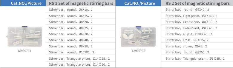 Aelab Magnetic stirrer accessories
