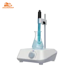 AELAB EcoStir Square Plate Magnetic Stirrer with Electrode Holder