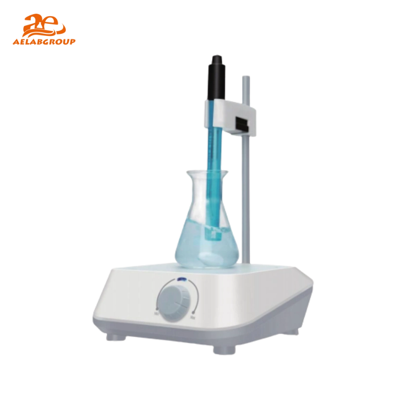 AELAB EcoStir Square Plate Magnetic Stirrer – Compact PET Plate Lab Stirrer