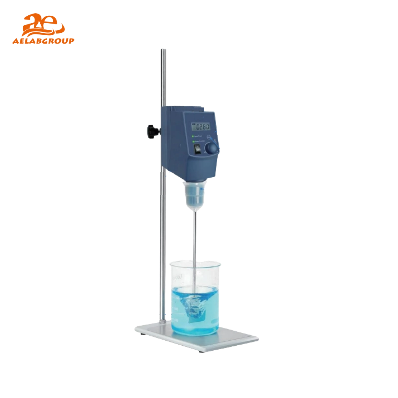 AELAB OS20-Pro / OS40-Pro / OS70-Pro LCD Digital Overhead Stirrer Series – High-Precision Laboratory Mixing