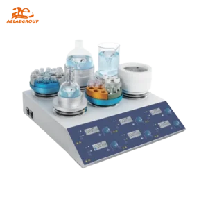 AELAB 4/6 Channel Parallel Experiment Magnetic Stirrer System