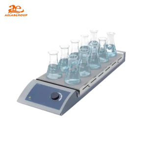 AELAB MS-M-S10 Magnetic Stirrer – 10-Position Multi-Sample Mixer