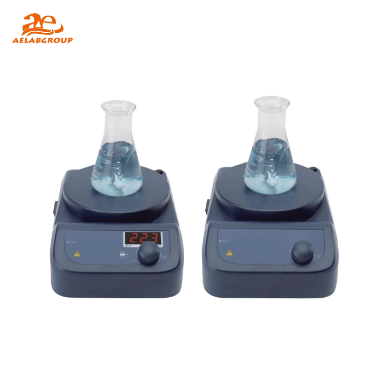 AELAB MS-PA / MS-PB Magnetic Stirrer – LED Digital & Analog Laboratory Mixing System