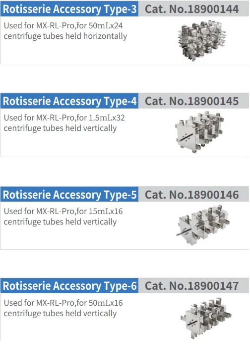 AELAB tube rotator for 1.5 mL to 50 mL tubes