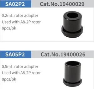 AELAB Available adapters of D1008 Palm Micro Centrifuge