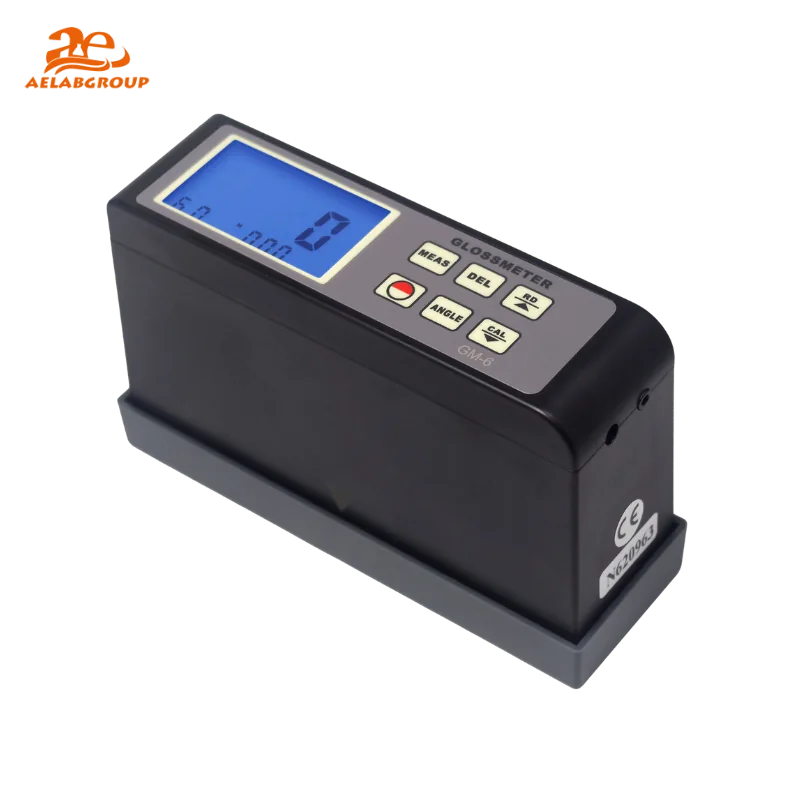 AELAB GM-6 60° Gloss Meter for Surface Gloss Measurement and Coating Quality Control