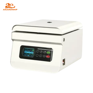 AELAB DD6-XK benchtop low-speed centrifuge front view with LCD display