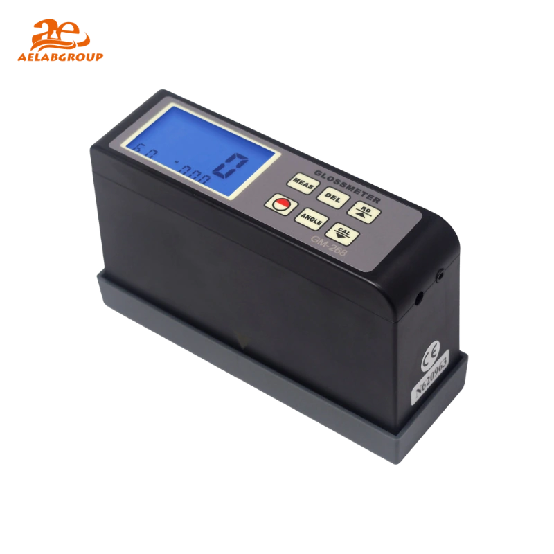 AELAB GM-268 20°/60°/85° Gloss Meter for Multi-Angle Surface Gloss Measurement