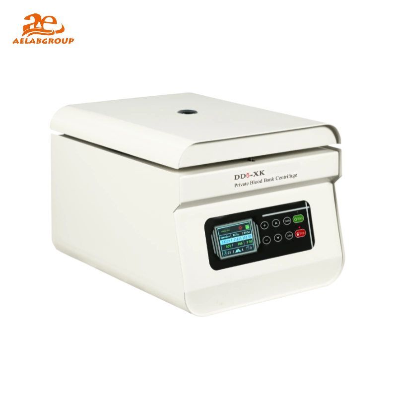 AELAB DD5-XK Benchtop Blood Bank Centrifuge for Rapid Blood Separation