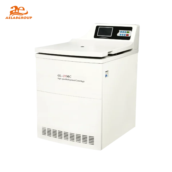 AELAB GL-24MC FloorType High Speed Refrigerated Centrifuge for High-RCF Sample Separation