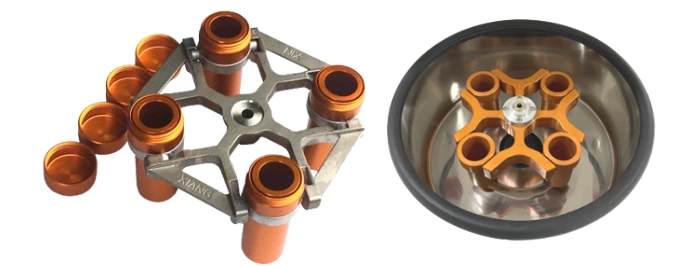 AELAB TDL-5MX benchtop PRP centrifuge with swing rotor PRP kit tubes