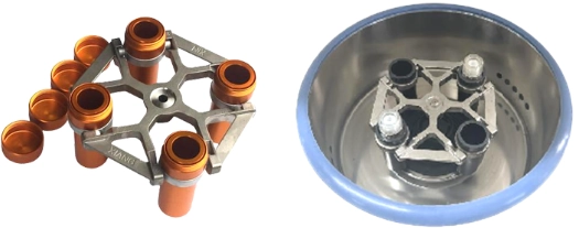 AELAB TD4-ZF PRP and fat centrifuge rotor chamber 