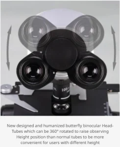 AELAB AE-MMT200TR trinocular metallurgical microscope with C-mount