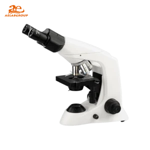 AELAB AE-B104 biological microscope with infinity objectives and integrated stage