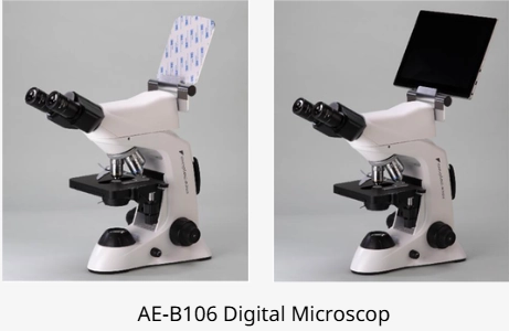 AELAB AE-B106 digital microscope configuration with camera head