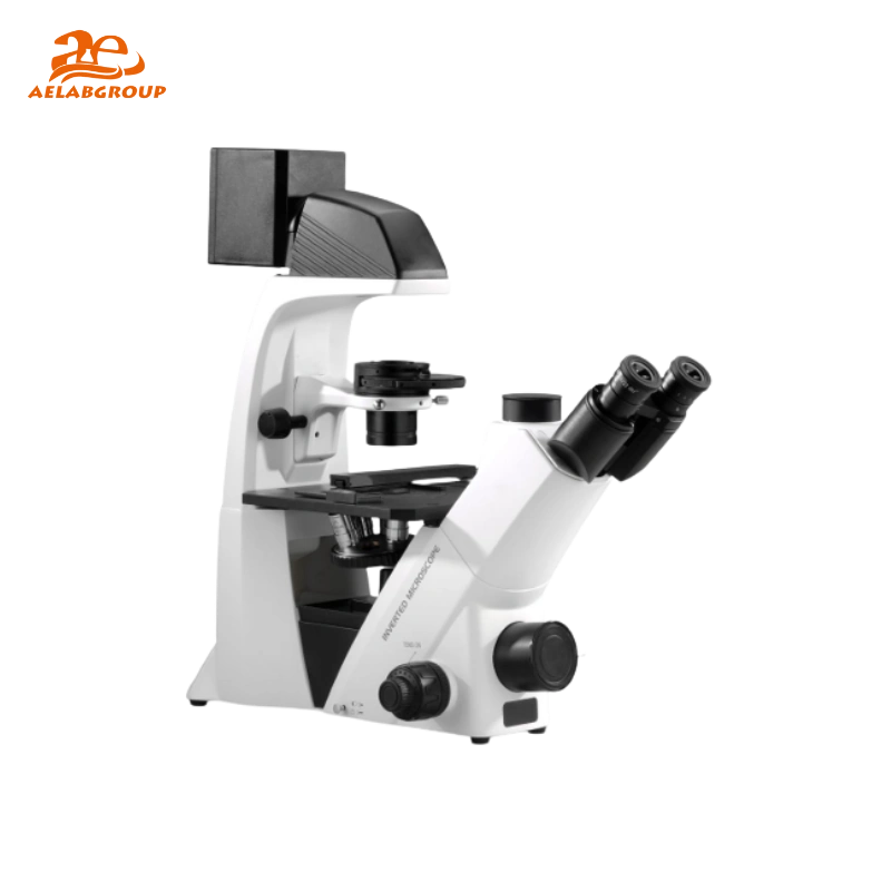 AELAB AE-IM500 Inverted Biological Microscope for Cell Observation and Culture Analysis