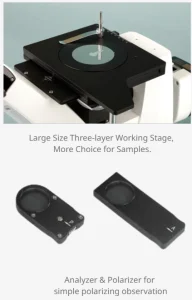AELAB AE-MMS300 inverted microscope HDMI camera setup