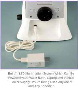 AELAB AE-MMS300 inverted microscope HDMI camera setup