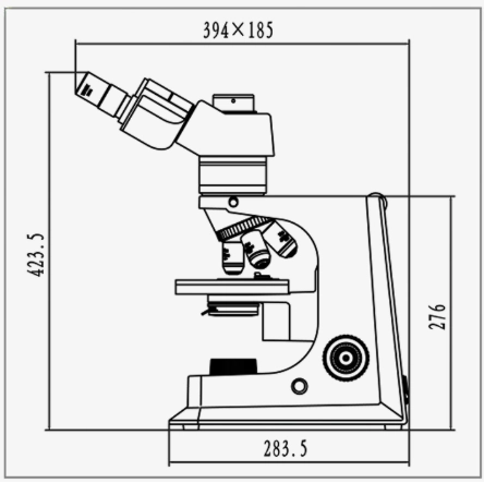 AELAB AE-PM200TR trinocular polarizing microscope 