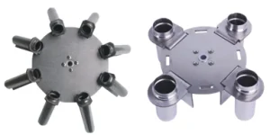 AELAB TD4A-WS centrifuge swing rotor and angle rotor options for tube separation