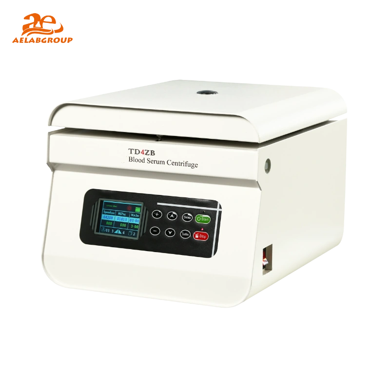 AELAB TD4ZB Tabletop Blood Serum Centrifuge for Blood Group Serology and WRBC Washing