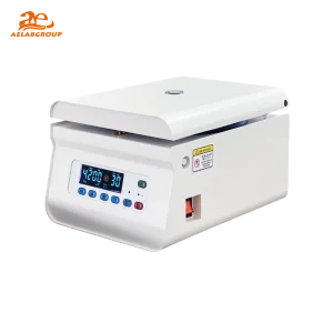 AELAB TD4Z tabletop low speed centrifuge with LCD control panel