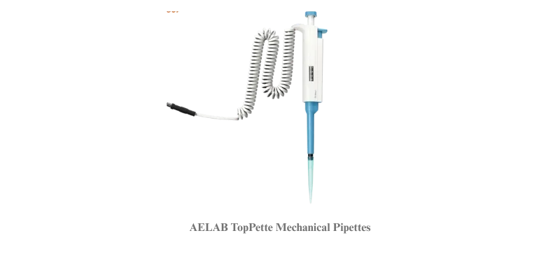 AELAB TopPette Mechanical Pipettes