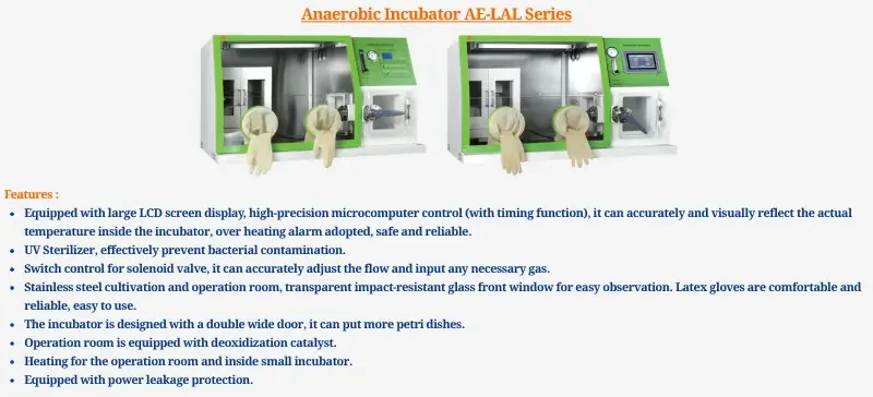 Anaerobic Incubators : Uses, Features, and Benefits AELAB