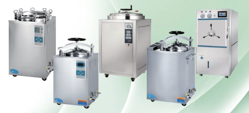 AELAB’s full range of autoclaves