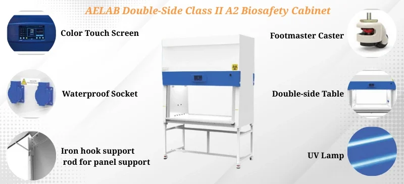 AELAB Double-Side Class II A2 BSC