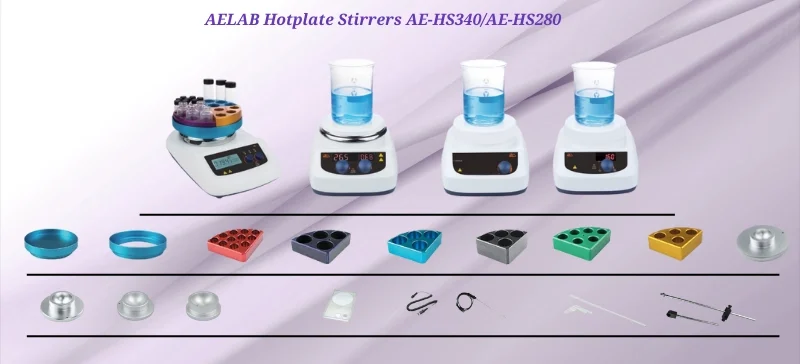 AELAB Hotplate Stirrers AE-HS340/AE-HS280