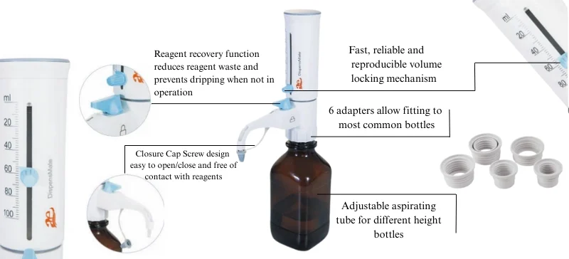 Bottle Top Dispensers Guide Types, Uses & Maintenance AELAB (2)
