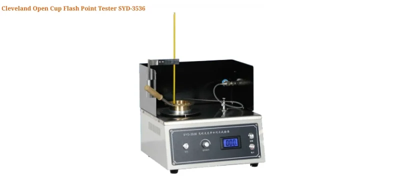 AELAB Cleveland Open Cup Flash Point Tester SYD-3536