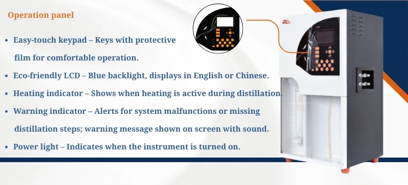 Operation panel AELAB