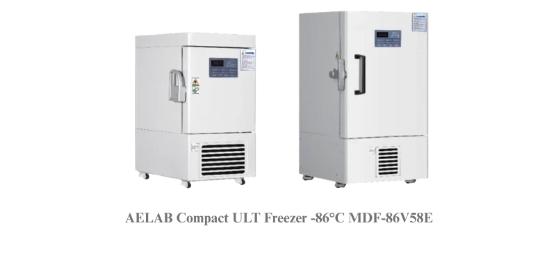AELAB Compact ULT Freezer -86°C MDF-86V58E