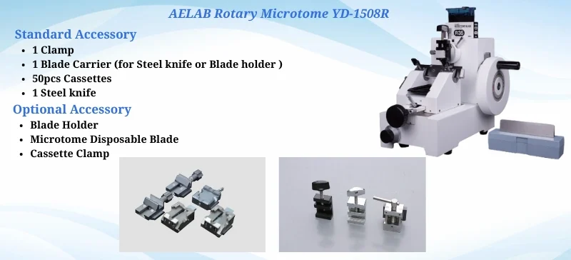 Standard & Optional Accessory of Device AELAB