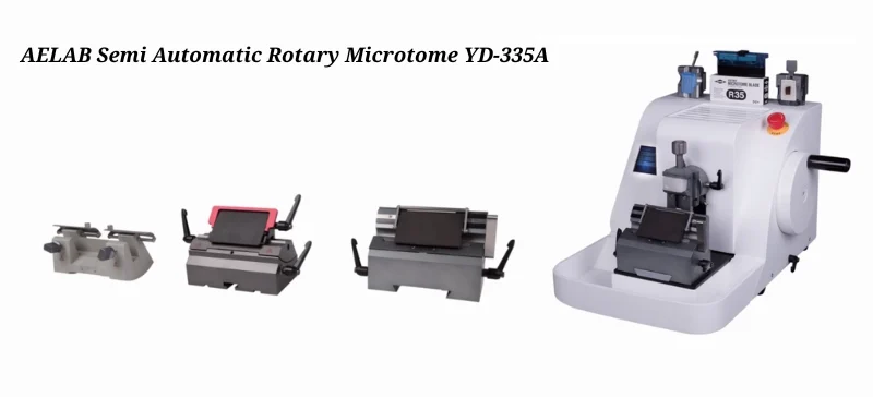 AELAB Semi Automatic Rotary Microtome YD-335A