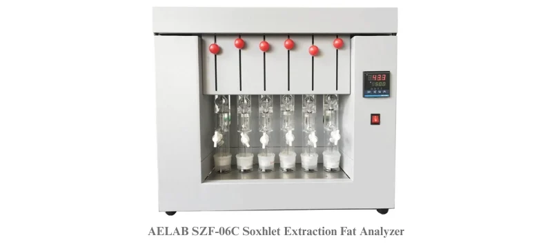 AELAB SZF-06C Soxhlet Extraction Fat Analyzer
