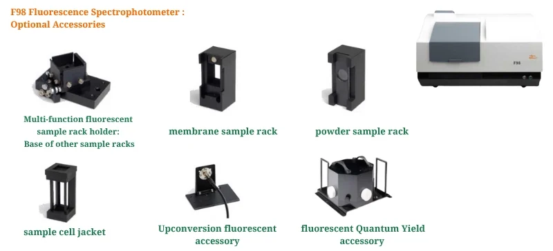F98 Fluorescence Spectrophotometer optional accessories:AELAB