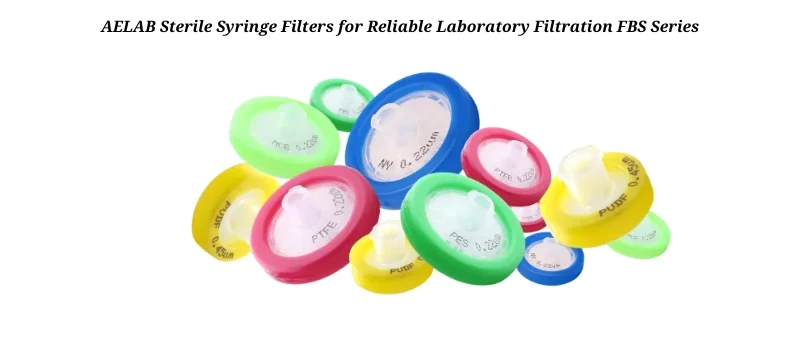 AELAB sterile filtration devices for reliable sample purification in laboratory applications, FBS series