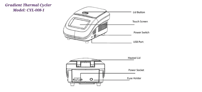 AELAB Gradient Thermal Cycler a device used for DNA amplification through PCR